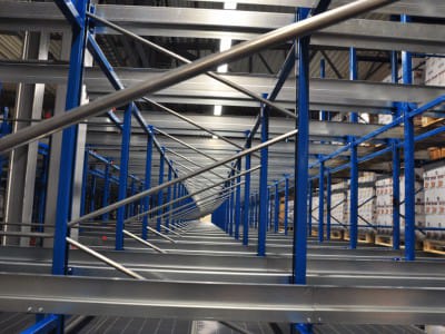 Installation av hyllsystem - DANMARK, "ARLA", SØNDERUPVEJ 8