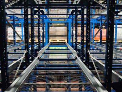 Installation av hyllsystem - DANMARK, "ARLA", SØNDERUPVEJ 13