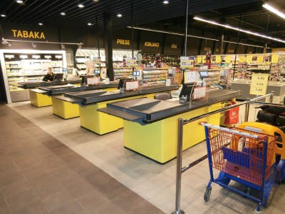 Kassadiskar - TOP butik i Salacgriva