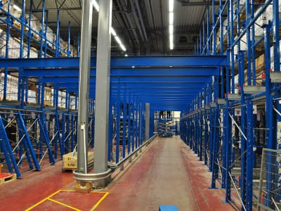 Installation av hyllsystem - DANMARK, "ARLA", SØNDERUPVEJ 3