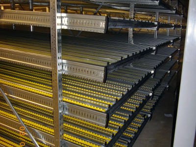 Installation / montering av lagerhyllsystem - Danmark, "InterVare" 2