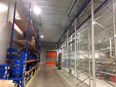 Lager i Estland - monterade lagerhyllsystem - VVN.LV. 4