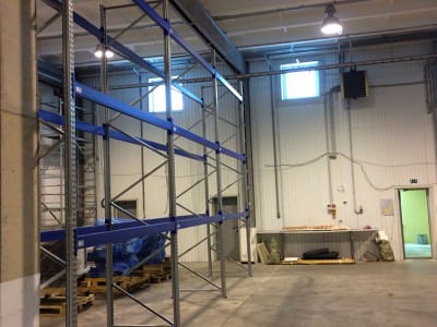 Lager i Estland - monterade lagerhyllsystem - VVN.LV. 6