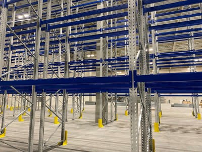 leverans och installation av pallställ 10