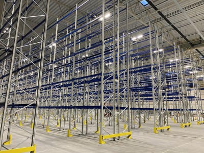 leverans och installation av pallställ 5