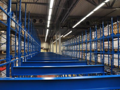 Installation av hyllsystem - DANMARK, "ARLA", SØNDERUPVEJ 5