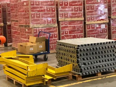 pallställ DHL Riga 3
