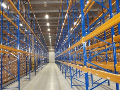 pallställ DHL Riga 8