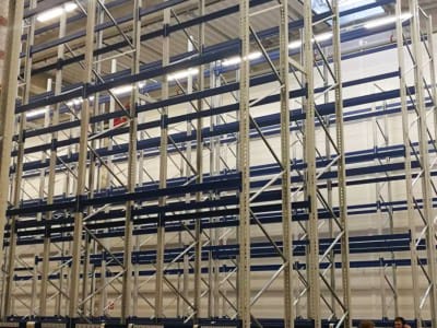 leverans och installation av pallställ Estland 5