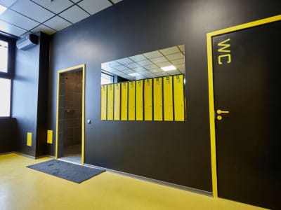 Metallgarderober, låsbara - VVN.LV 8