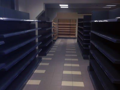 Nya butikshyllor - Toppbutik i Aizkraukle
