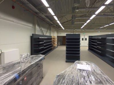 Butikshyllor och utrustning - leverans och montering - VVN.LV 2