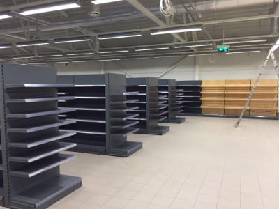 Butikshyllor och utrustning - leverans och montering - VVN.LV 6