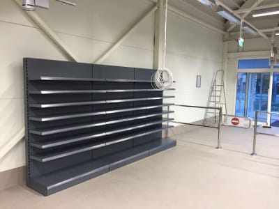 Butikshyllor och utrustning - leverans och montering - VVN.LV 7