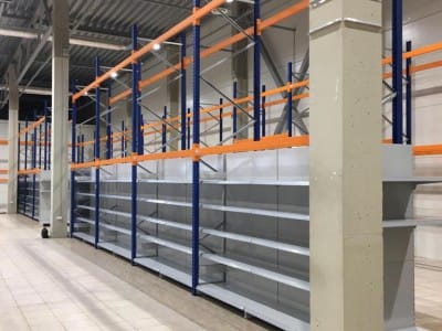 Integrerat butikshyllsystem "Vītoli" 2